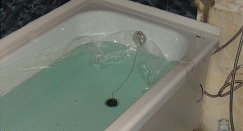 Установкой акрилового вкладыша | Бокситогорск