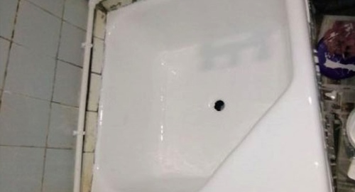 Обновление душевого поддона акрилом | Бокситогорск